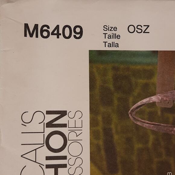 McCall's Fashion Accessories M6409 Lined‎ Bags Sewing Pattern - Picture 3 of 9